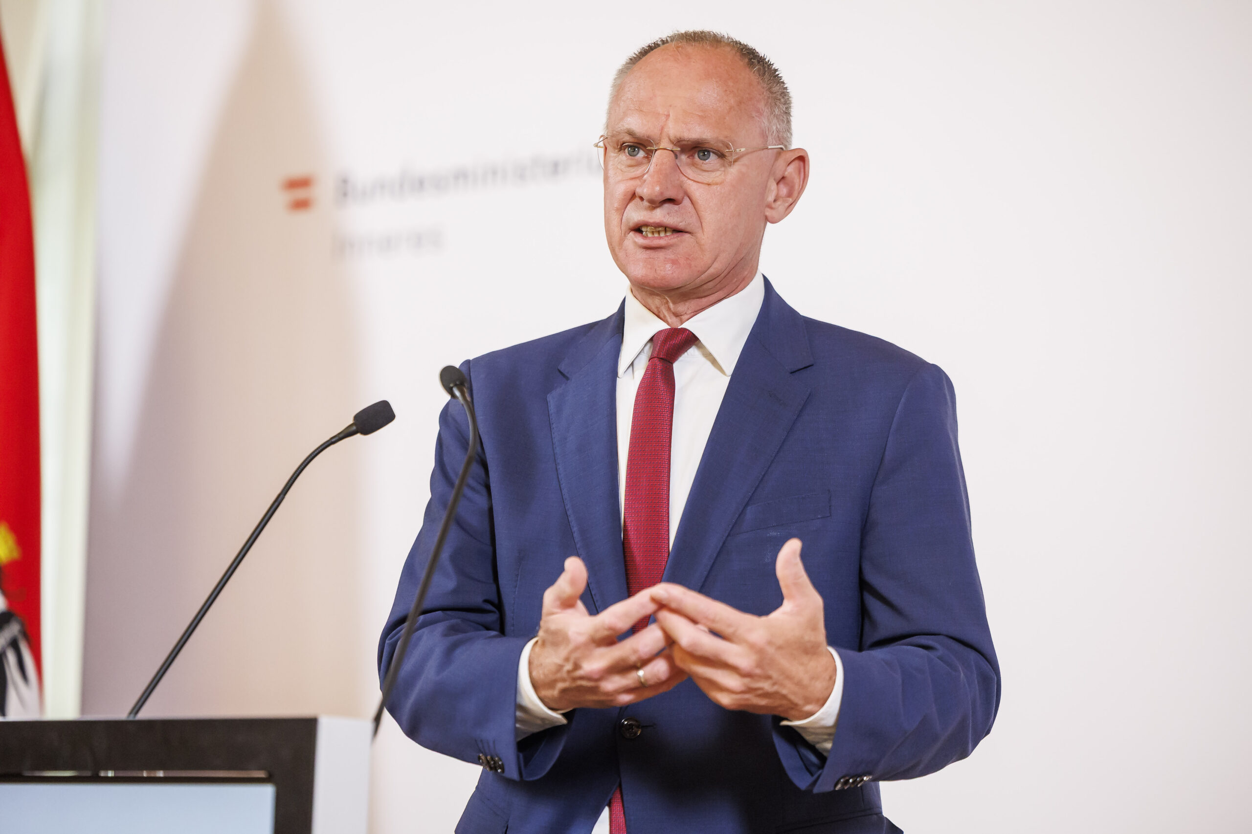 Ministar unutrašnjih poslova Austrije Gerhard Karner