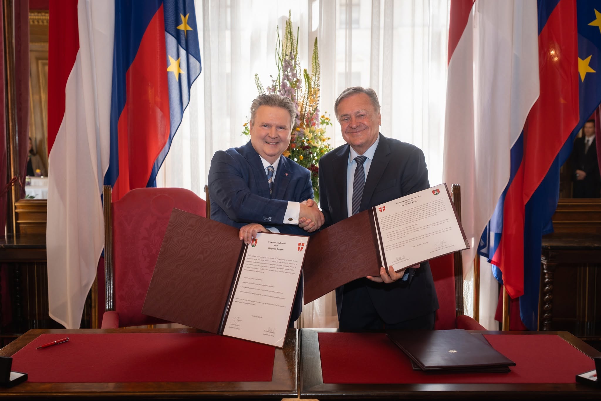 Michael Ludwig i Zoran Janković