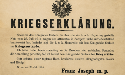 Austro-ugarska objava rata Srbiji