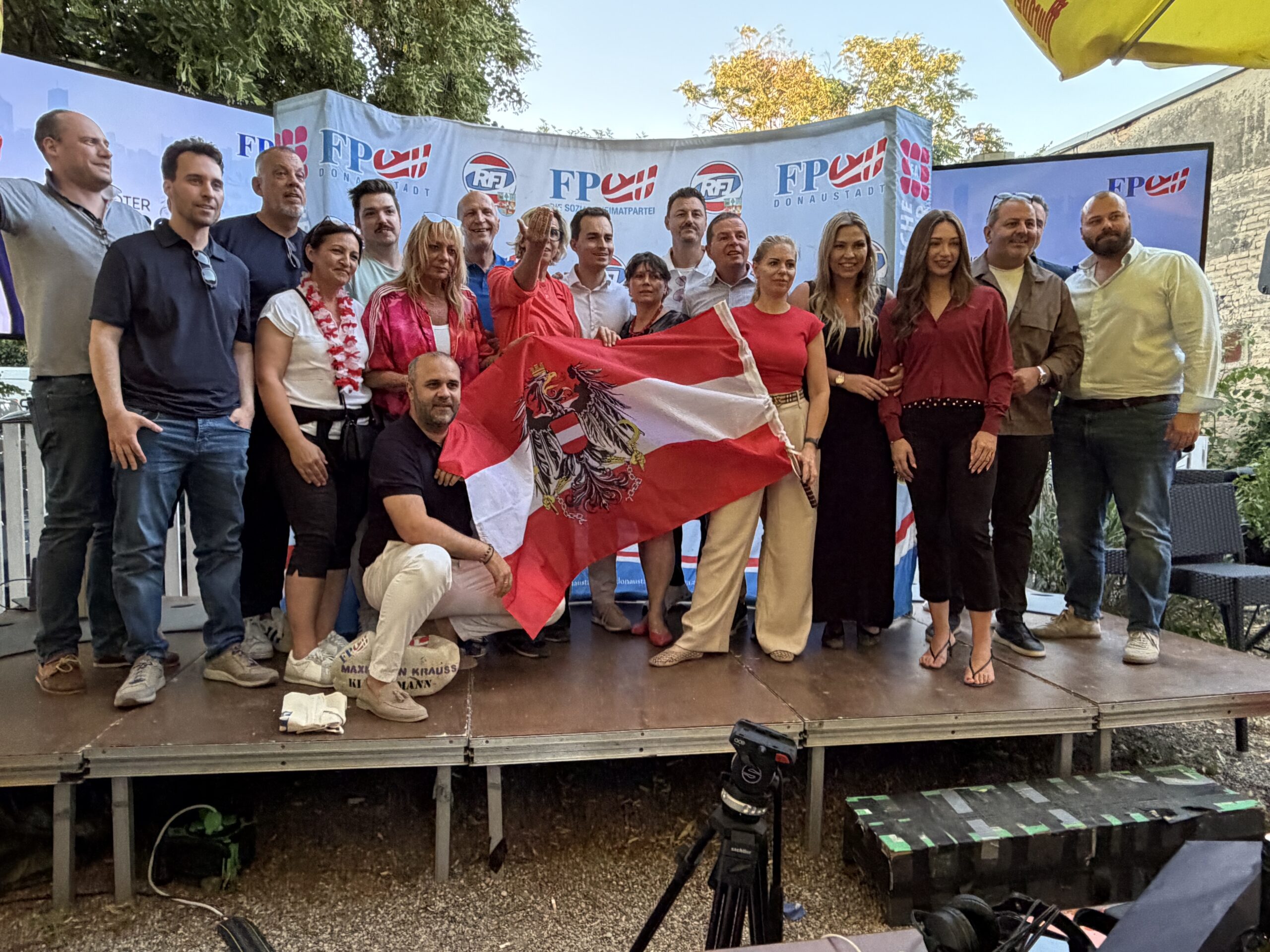 Poslanici FPO u bečkoj skupštini