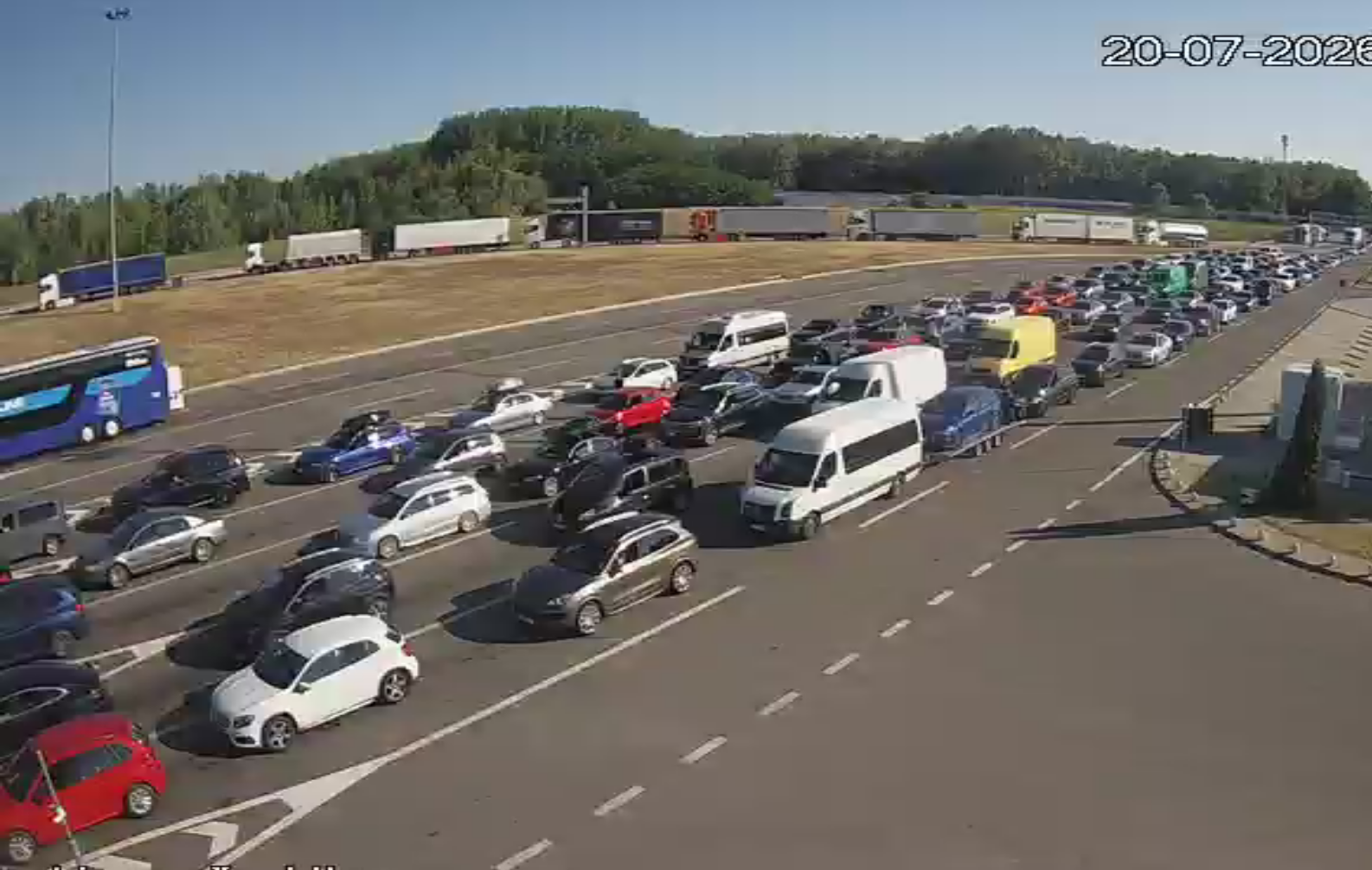 Gužve na Horgošu