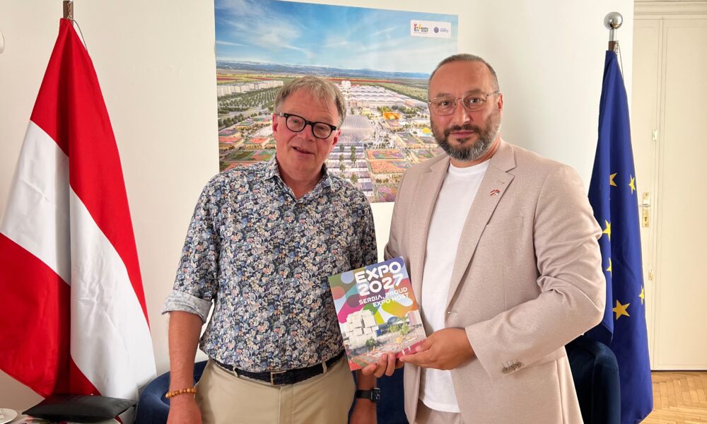Igor Miketić i šef EXPO Austria