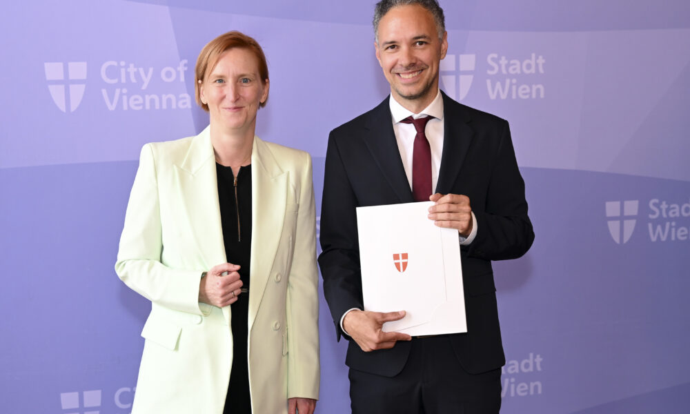 Elke Hanel-Torsch i šef građevinske inspekcije (MA 37) Ilja Messner