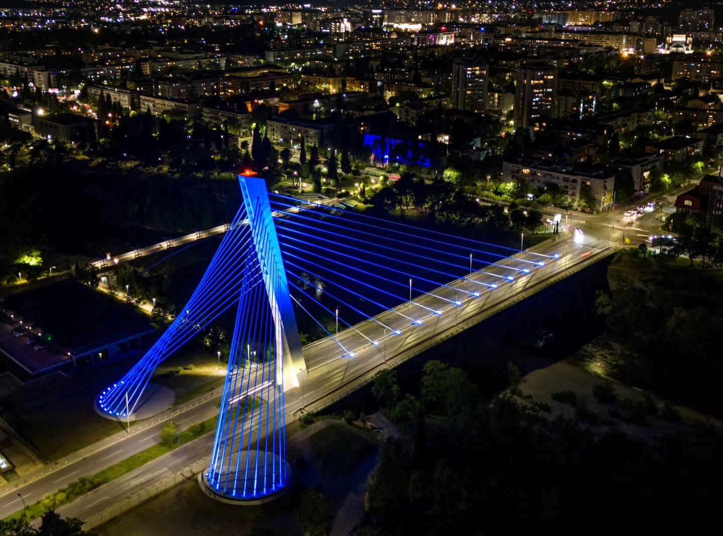 Milenijumski most Podgorica