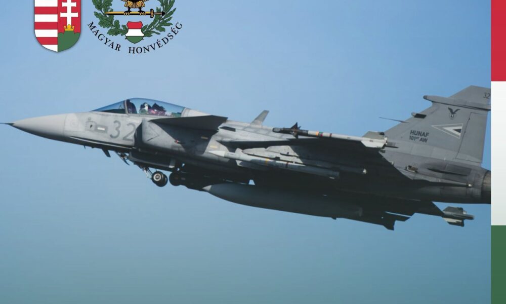 Borbeni avion mađarske vojske Gripen