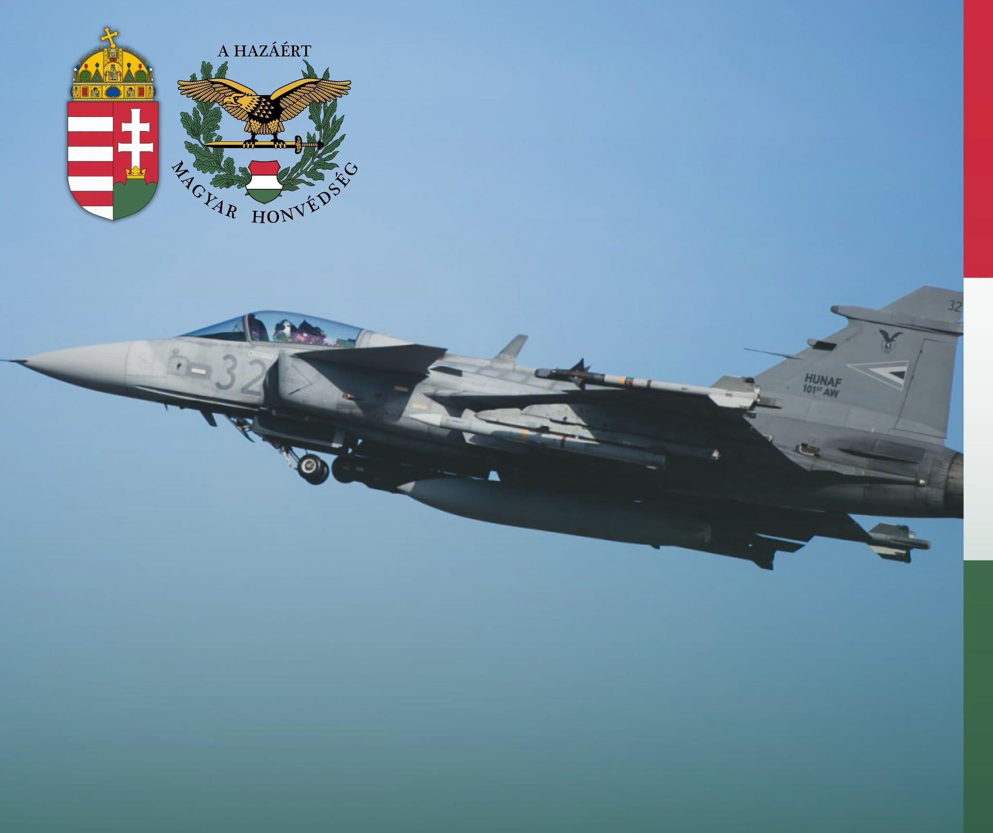Borbeni avion mađarske vojske Gripen
