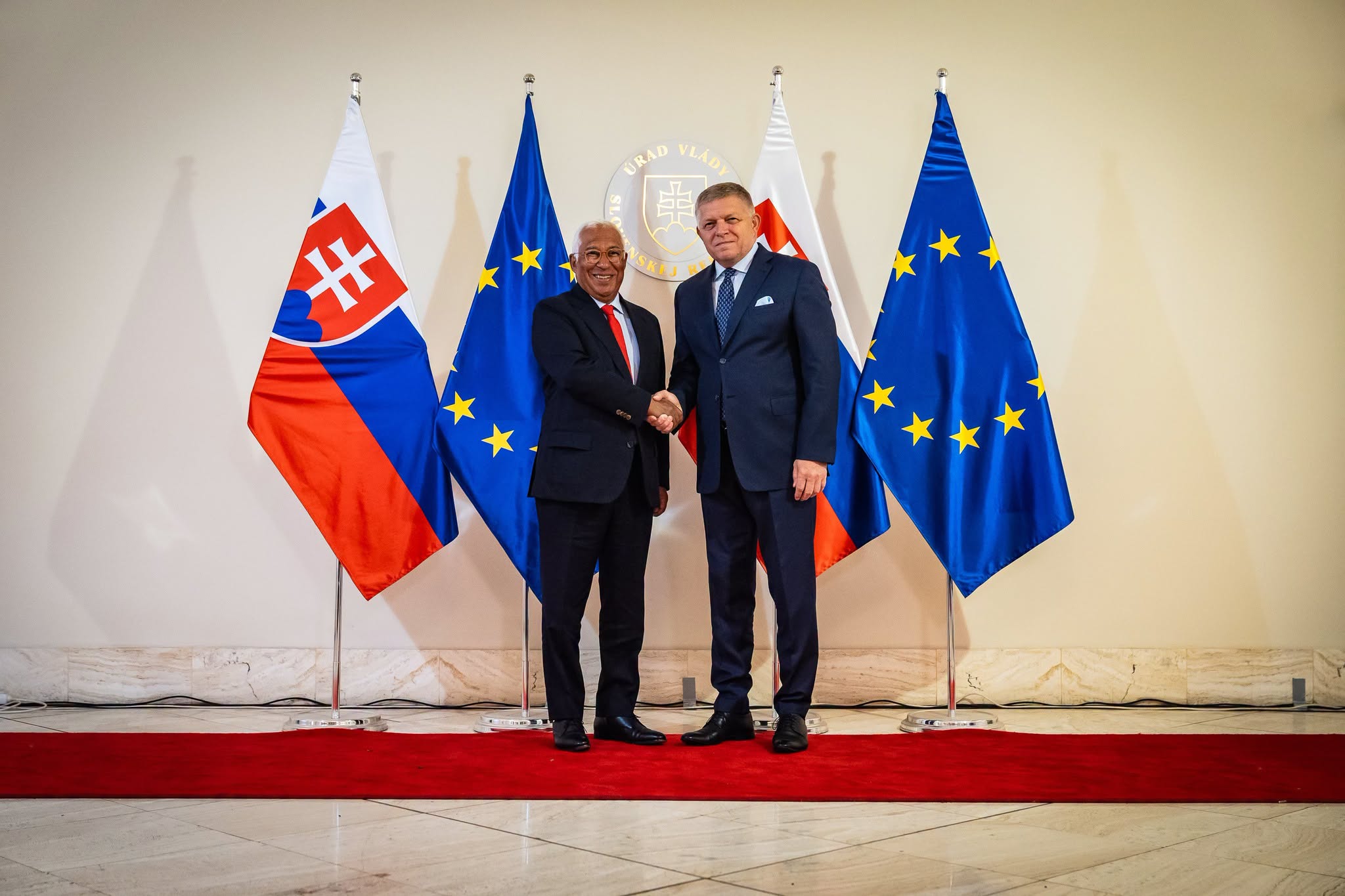 Antonio Košta i Robert Fico