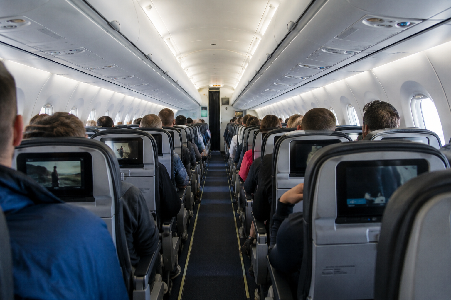 Avion pun putnika