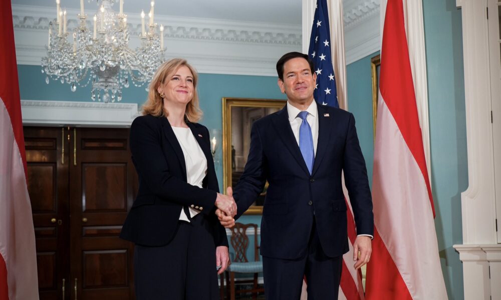 Beate Meinl-Reisinger i Marko Rubio