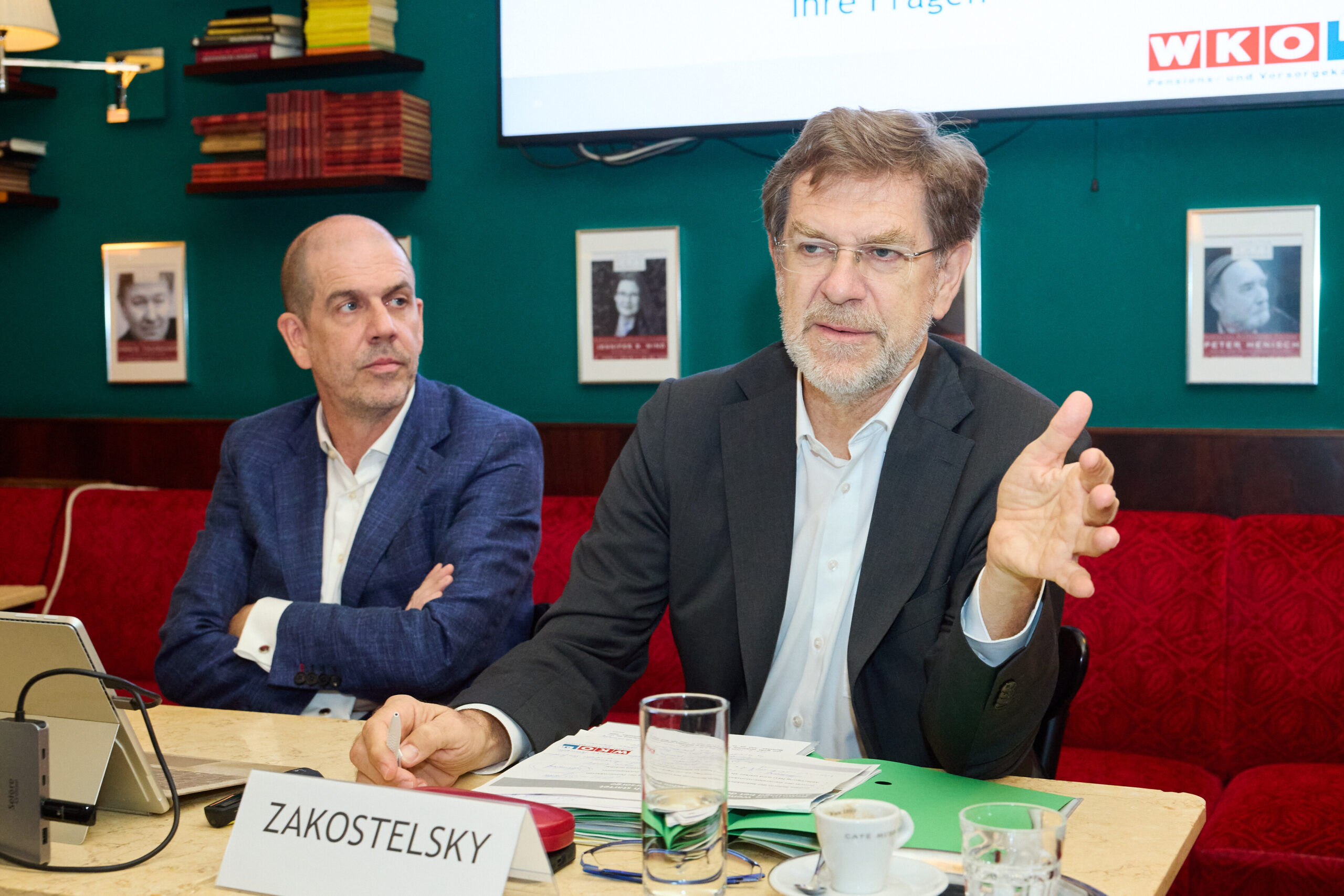 Peter Hajek, Andreas Zakostelsky