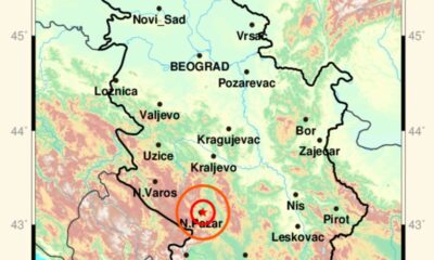 Zemljotres kod Novog Pazara