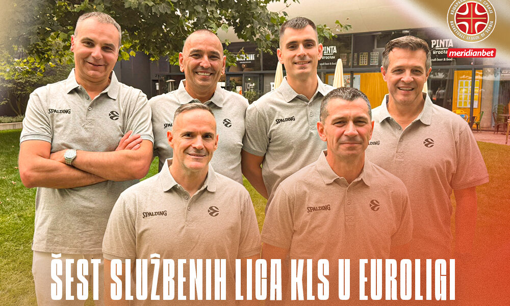 Sudije iz Srbije na listi Evrolige