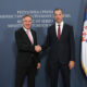Ambasador Austrije u Srbiji Enno Drofenik i mininstar spoljnih poslova Srbije Marko Đurić