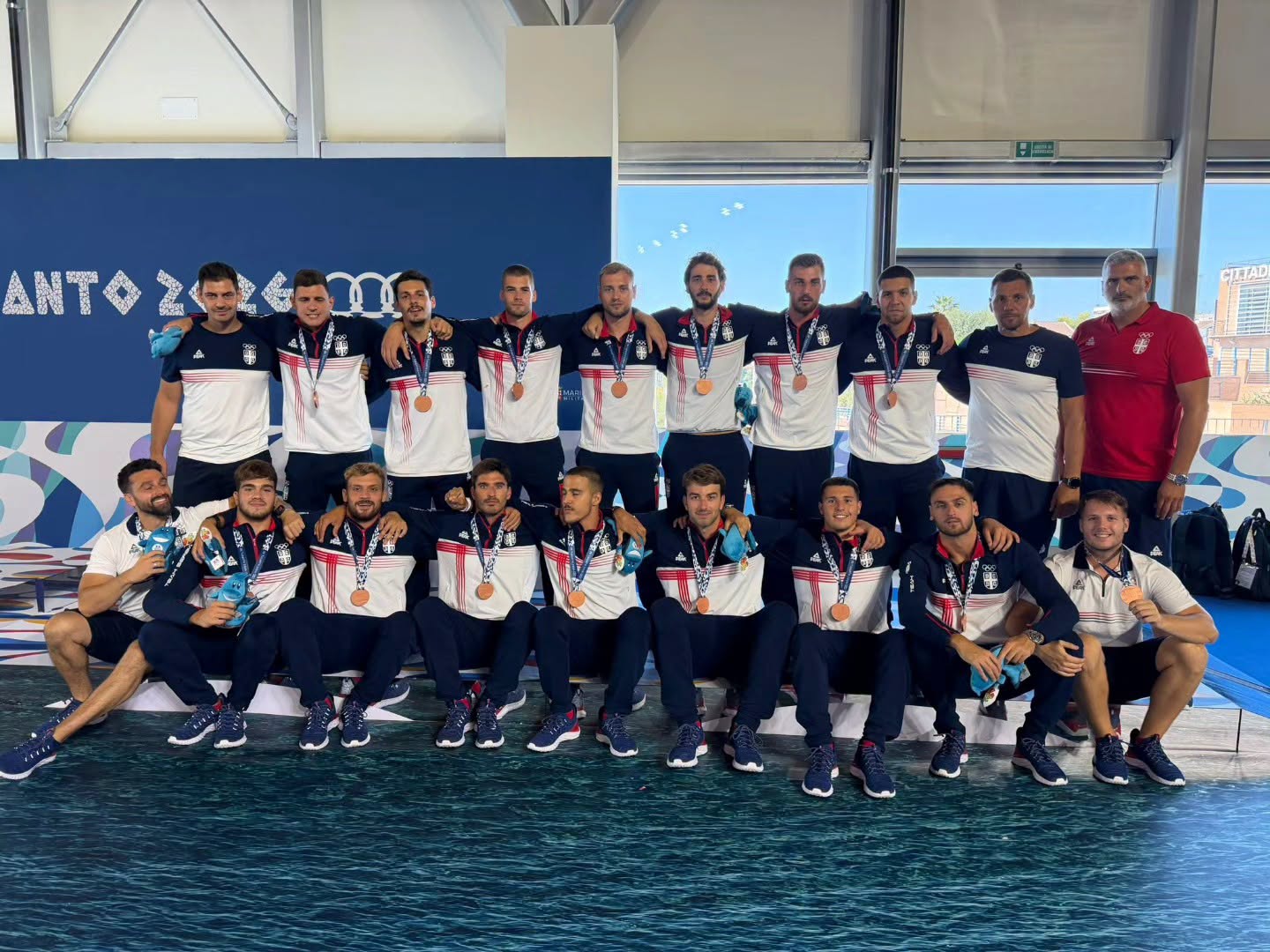 Reprezentacija Srbije u vaterpolu na Mediteranskim igrama 2026.