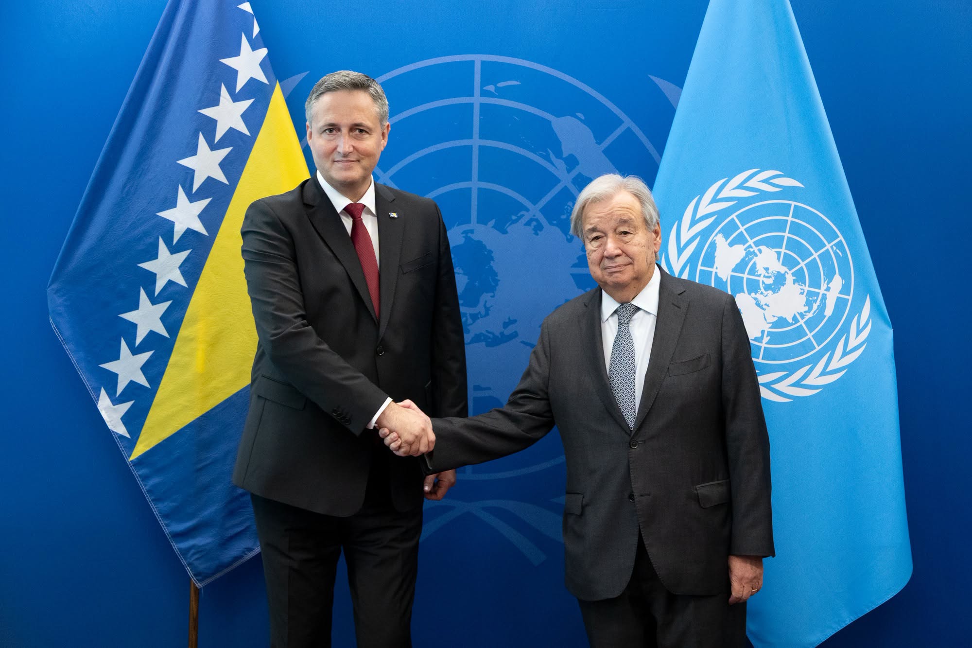 Denis Bećirović i Antonio Gutereš