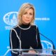 Portparol MSP Rusije Maria Zaharova