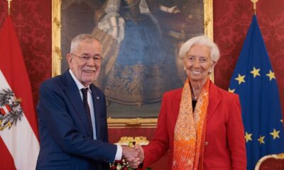 Alexander van der Bellen i Christine Lagarde