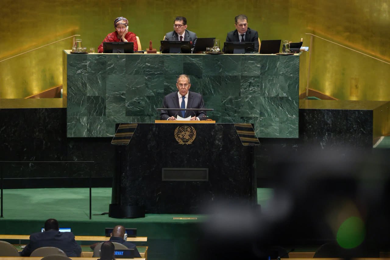 Sergej Lavrov na Generalnoj skupštini UN
