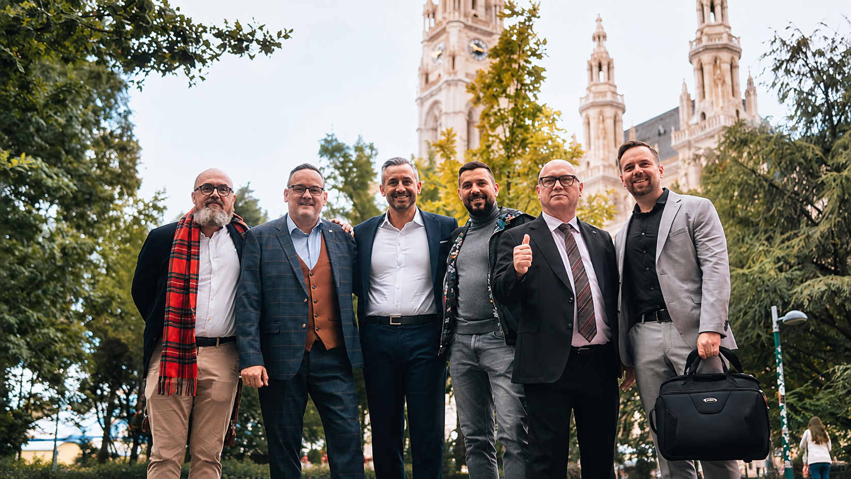 Delegacija AfD-a u Beču