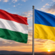 Zastave Mađarske i Ukrajine
