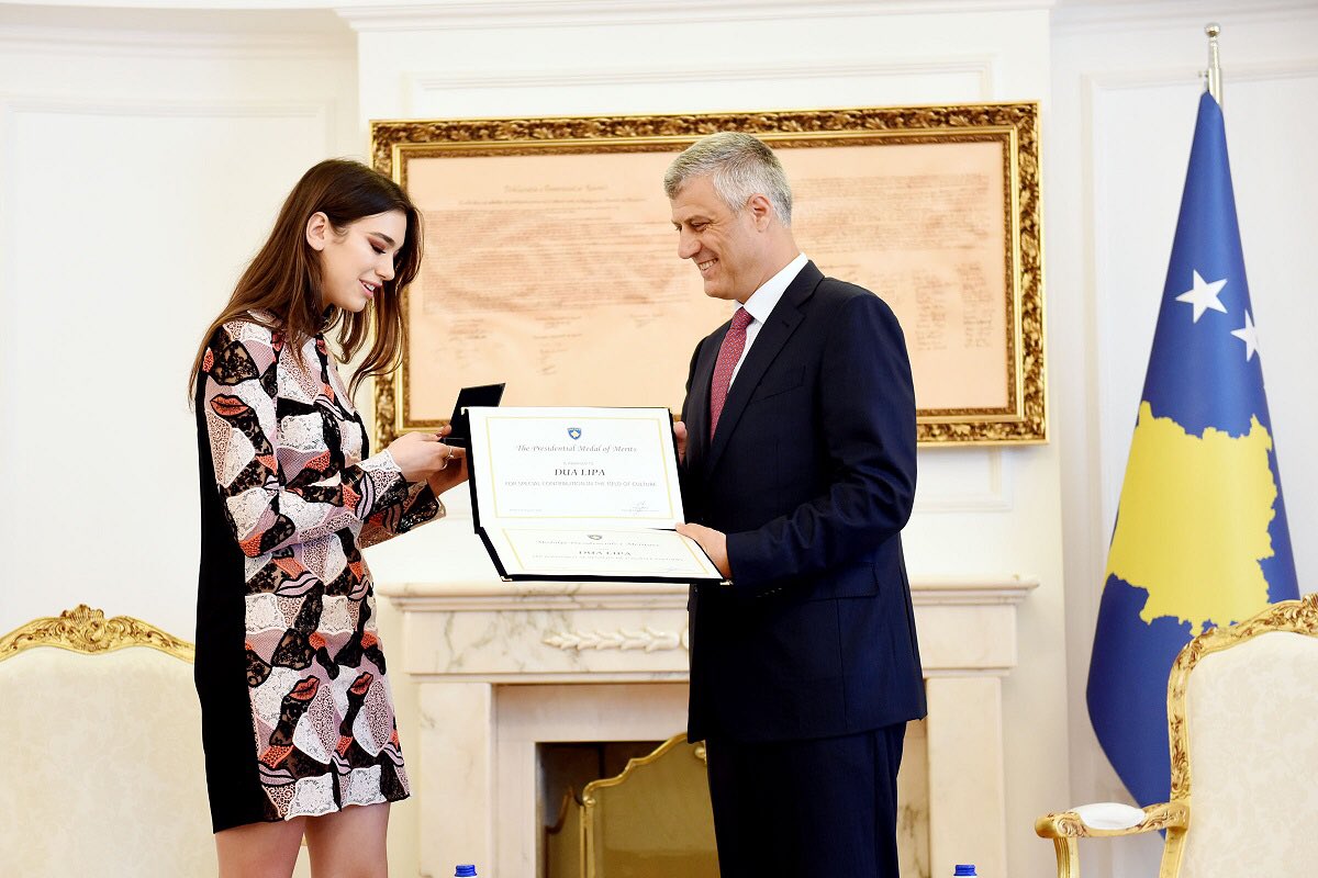 Dua Lipa i Hašim Tači