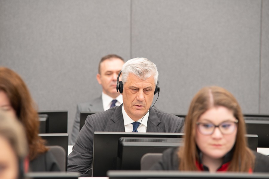 Hašim Tači pred Specijalizovanim većem