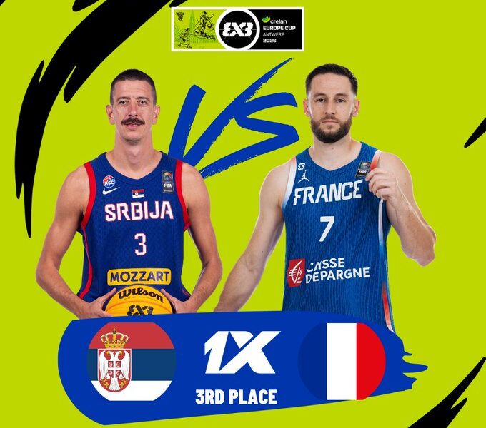 Srbija-Francuska 3x3