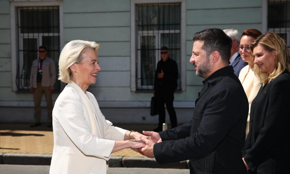 Ursula von der Leyen i Volodimir Zelensky