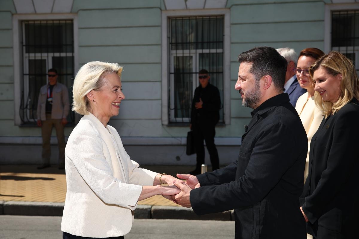 Ursula von der Leyen i Volodimir Zelensky