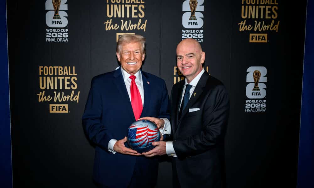 Donald Trump i Đani Infantino