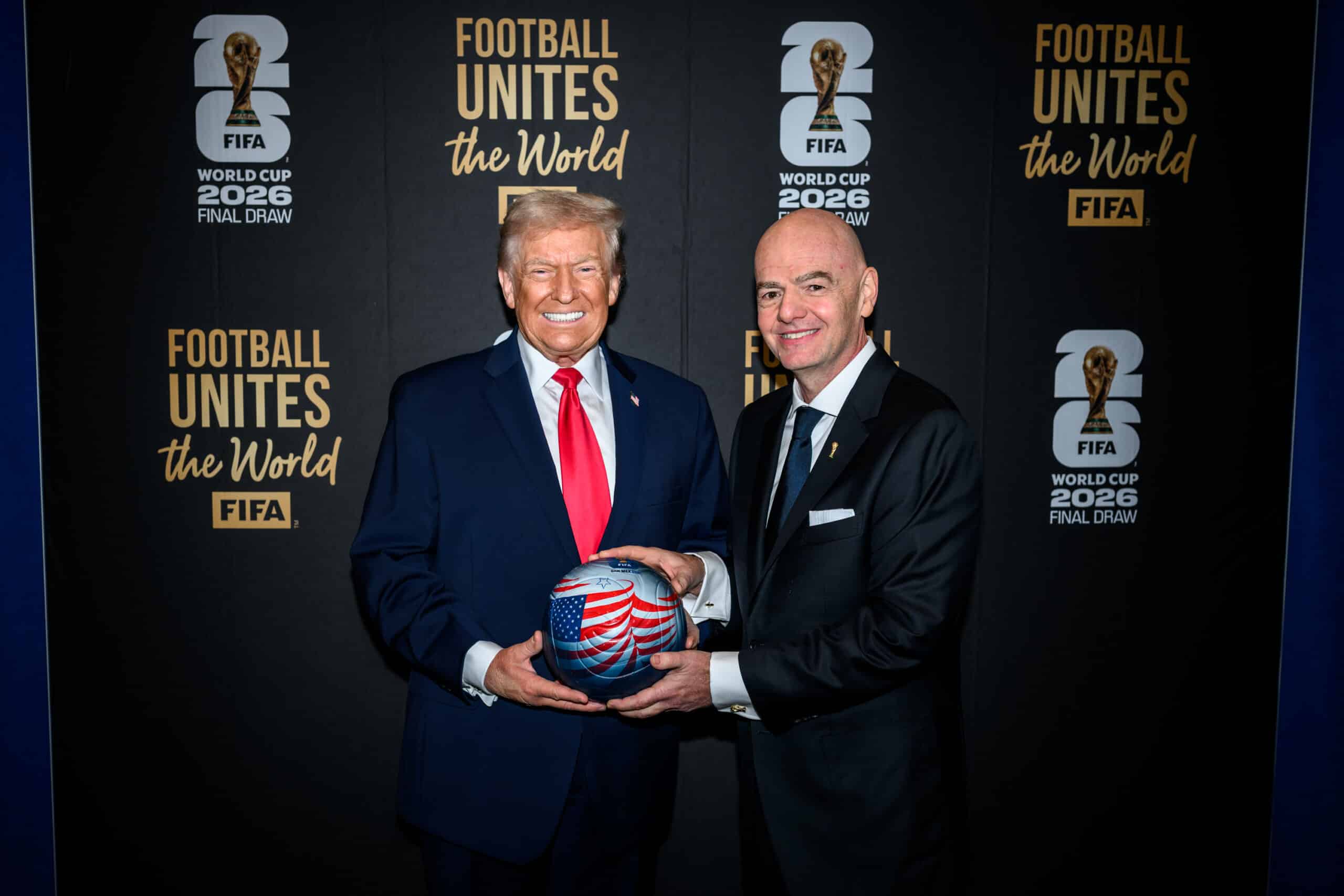 Donald Trump i Đani Infantino