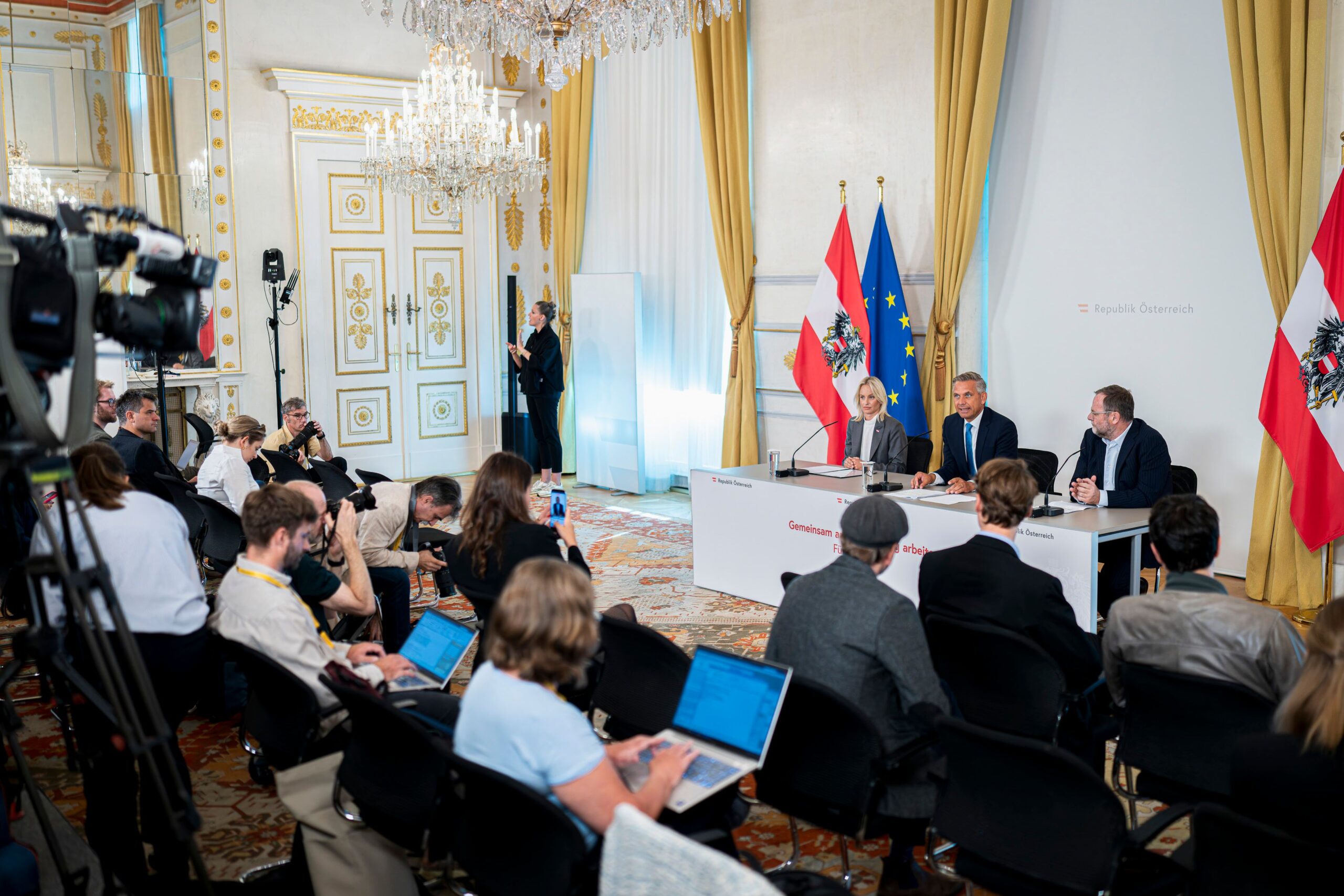 Konferencija za medije nakon sednice Vlade Austrije