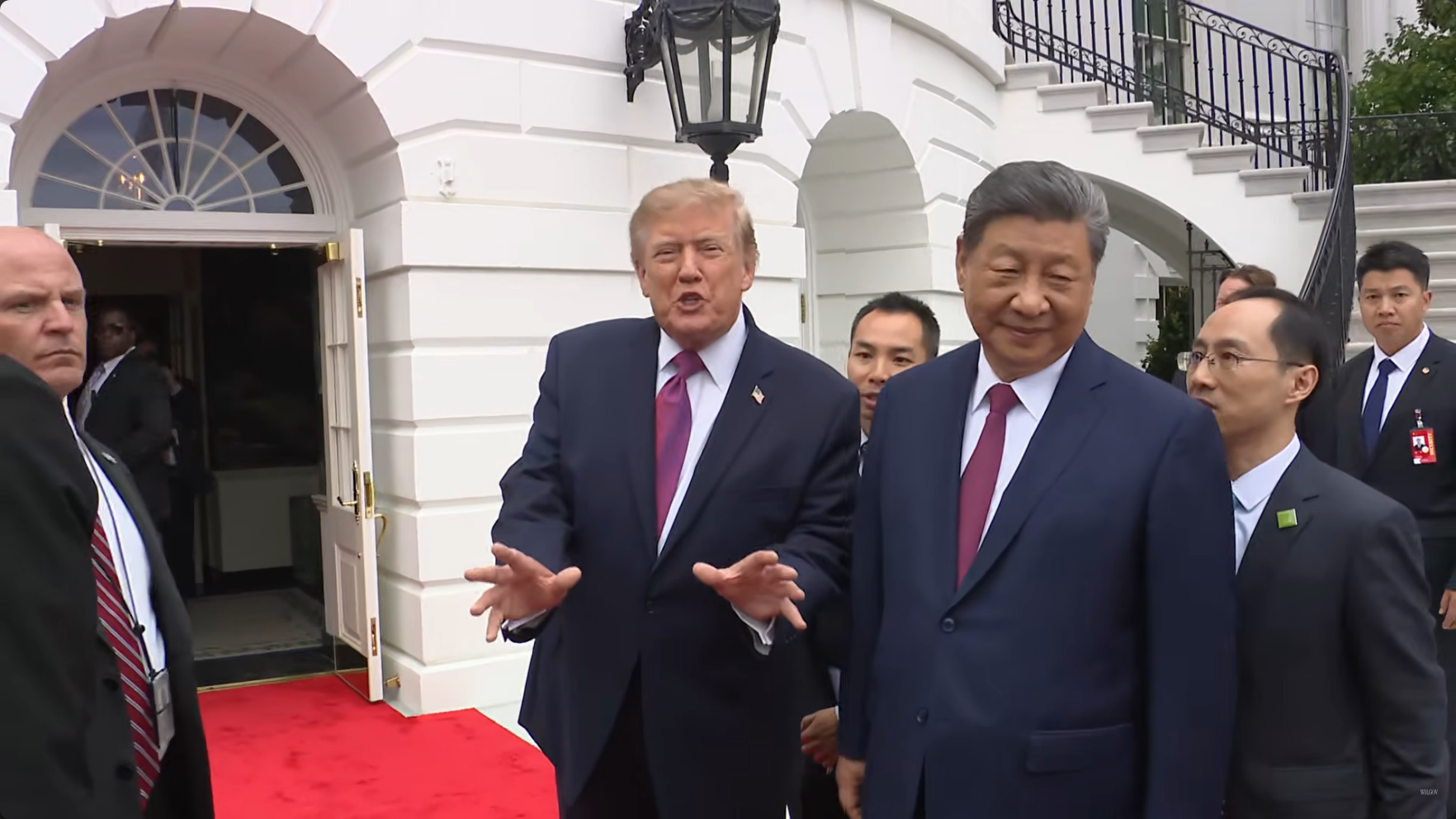 Donald Trump i Si Đinping