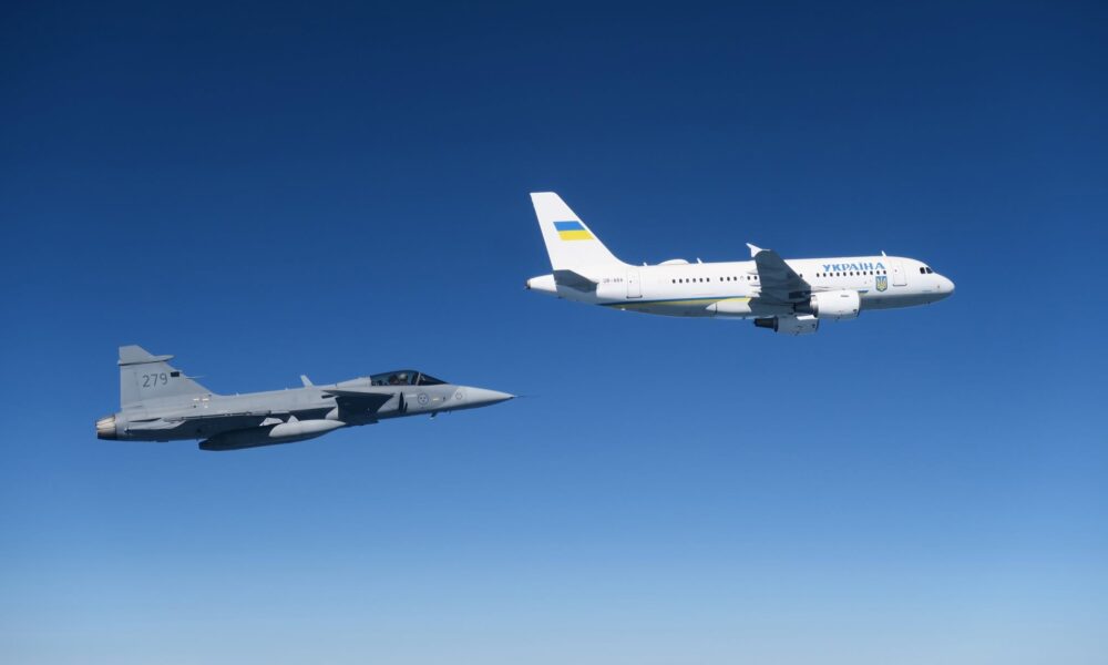 avion Volodimira Zelenskog