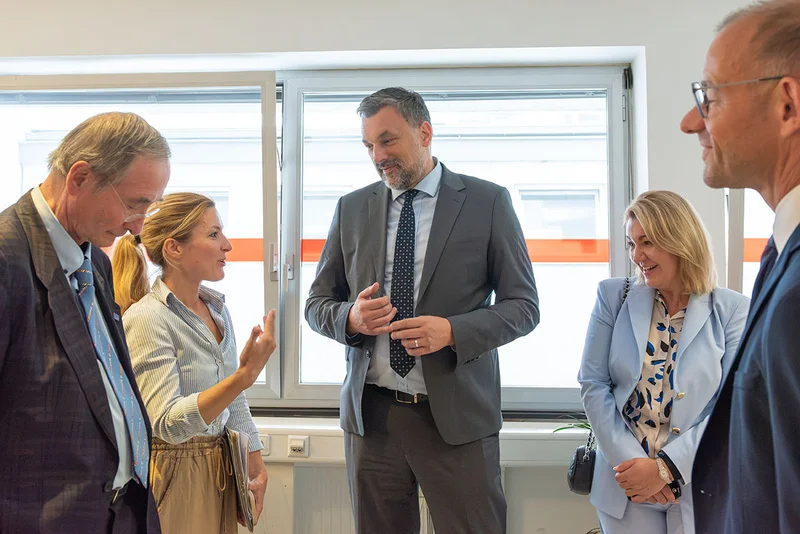 Ministar spoljnih poslova BiH Elmedin Konaković u poseti ÖIF-u