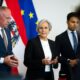 Ministri Gerhard Karner, Anna Sporrer i šef poslaničkog kluba NEOS--a Yannick Shetty