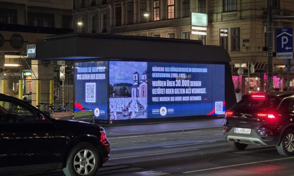 Kampanja o stradanju Srba u Beču