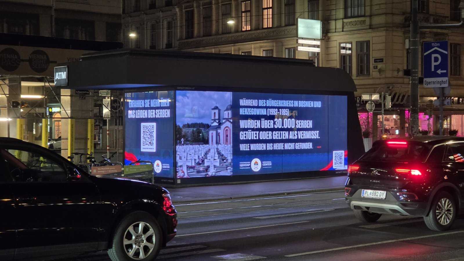 Kampanja o stradanju Srba u Beču