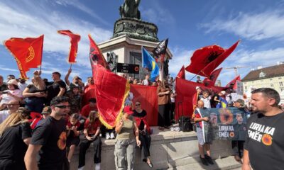 Protest u Beču OVK