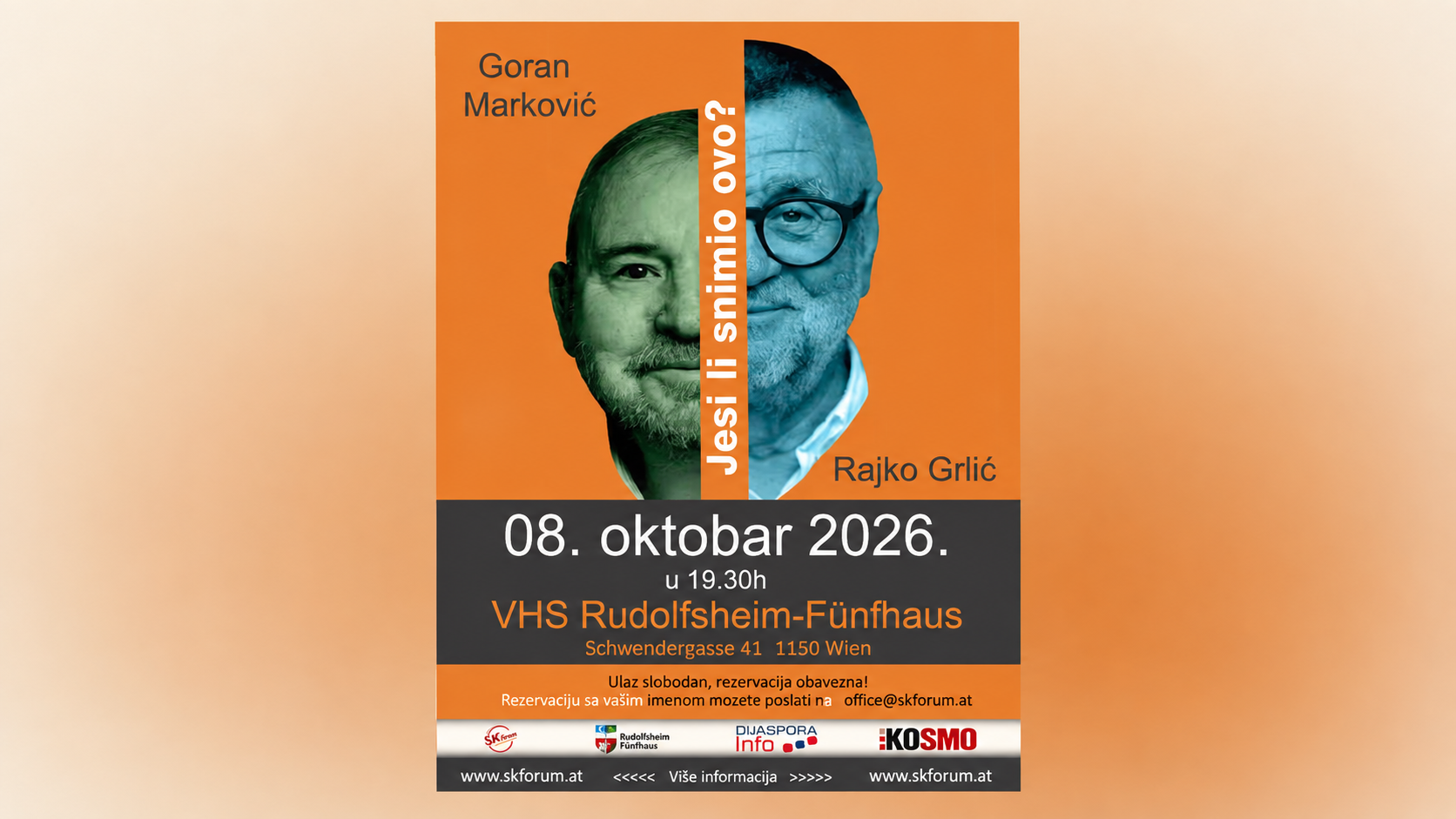 Goran Marković i Rajko Grlić