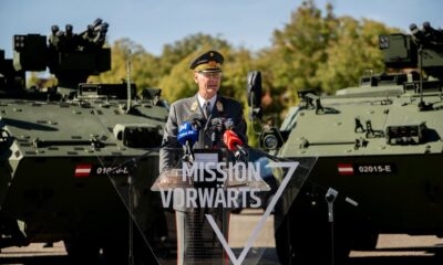 Načelnik Generalštaba austrijske vojske Harald Vodosek