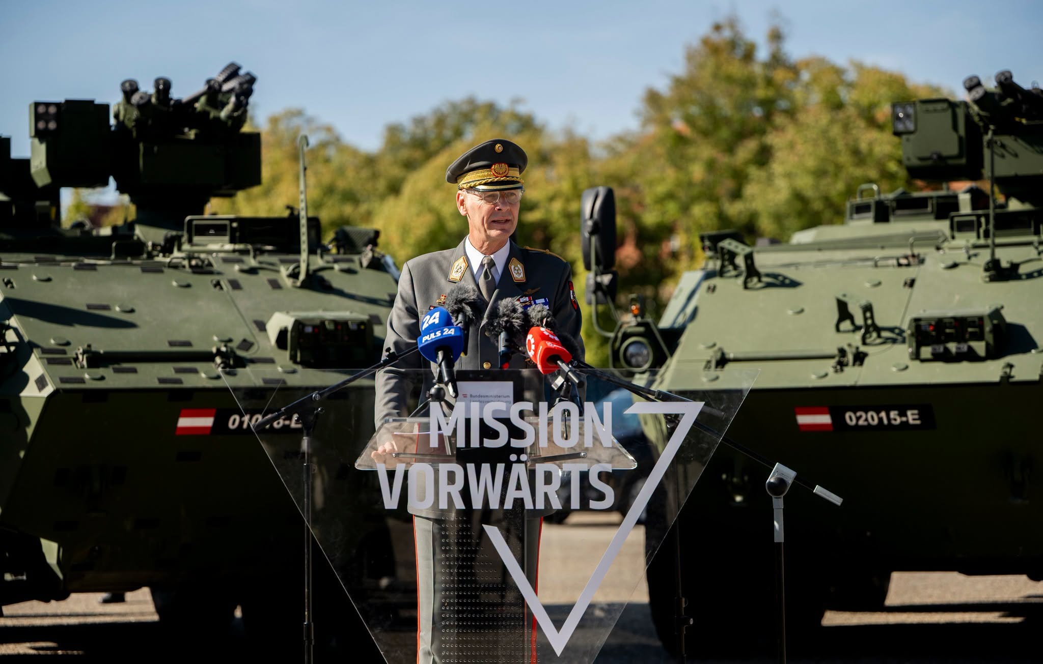 Načelnik Generalštaba austrijske vojske Harald Vodosek