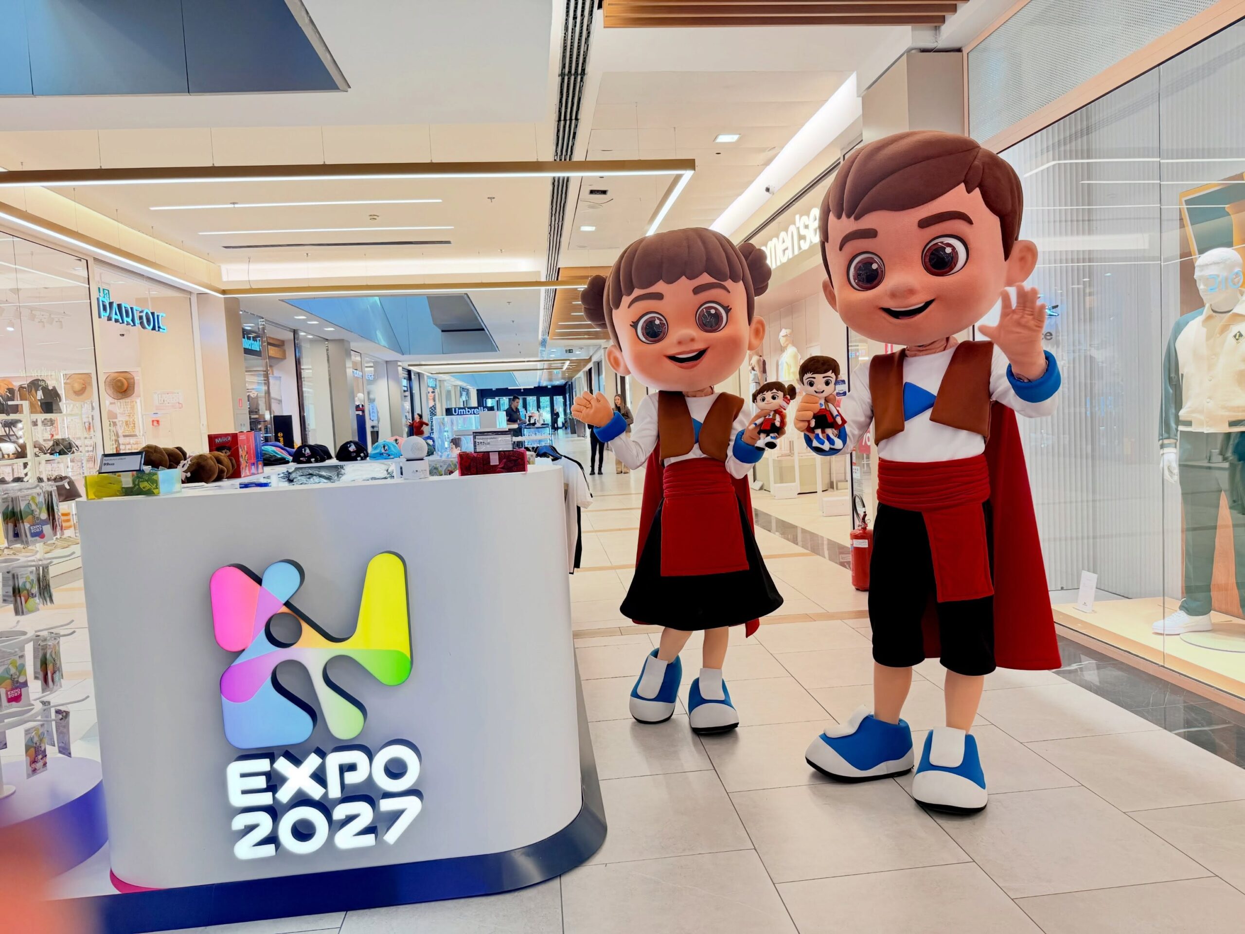 Maskote EXPO-a 2027