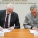 Predsednik Privredne komore Srbije (PKS) Marko Čadež i predsednik Olimpijskog komiteta Srbije (OKS) Dejan Tomašević