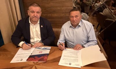 Potpisivanje ugovora u ime Fudbalskog saveza regiona Zapadne Srbije sporazum je potpisao predsednik Nebojša Živanović, a u ime FK Srbija Beč Saša Stojanović