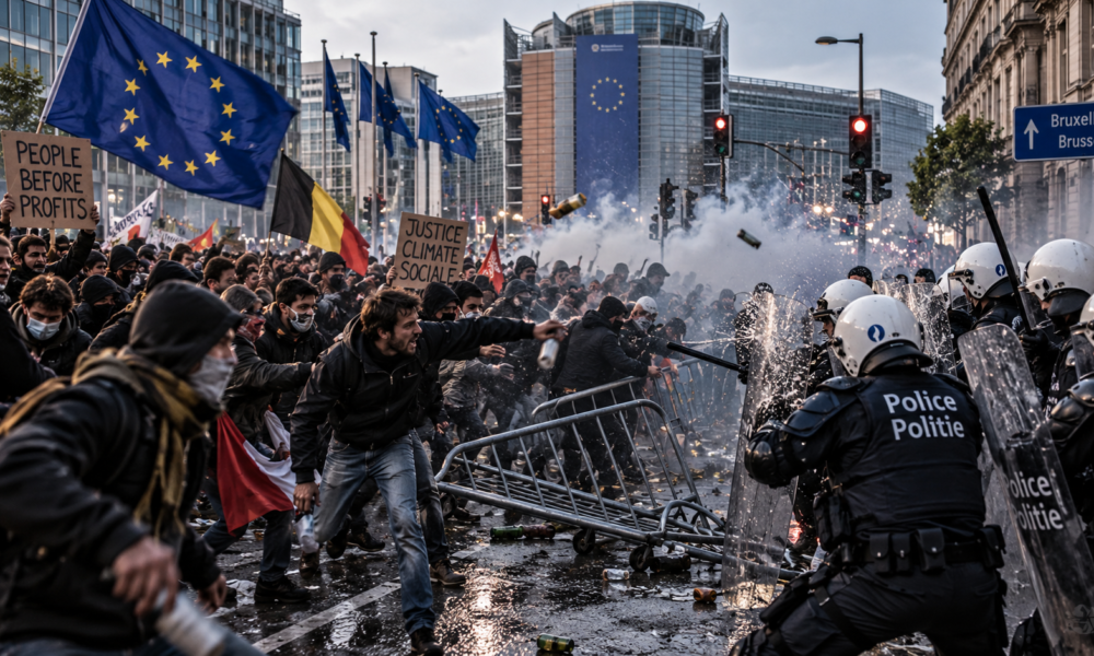 Protesti u Briselu