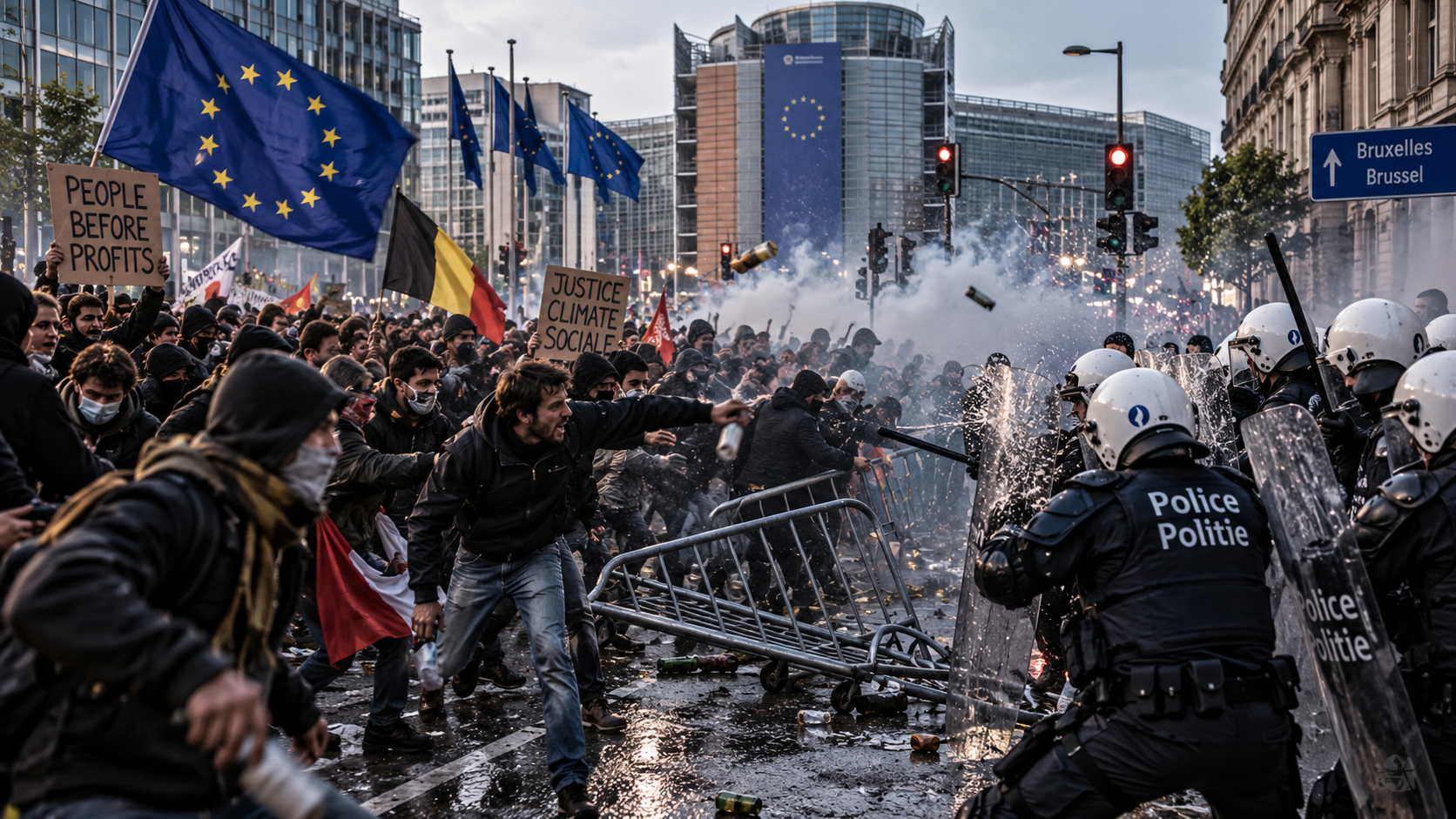 Protesti u Briselu