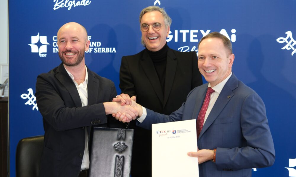 Potpisivanje sporazuma o partnerstvu Gitex AI i Air Serbia