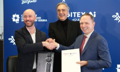 Potpisivanje sporazuma o partnerstvu Gitex AI i Air Serbia
