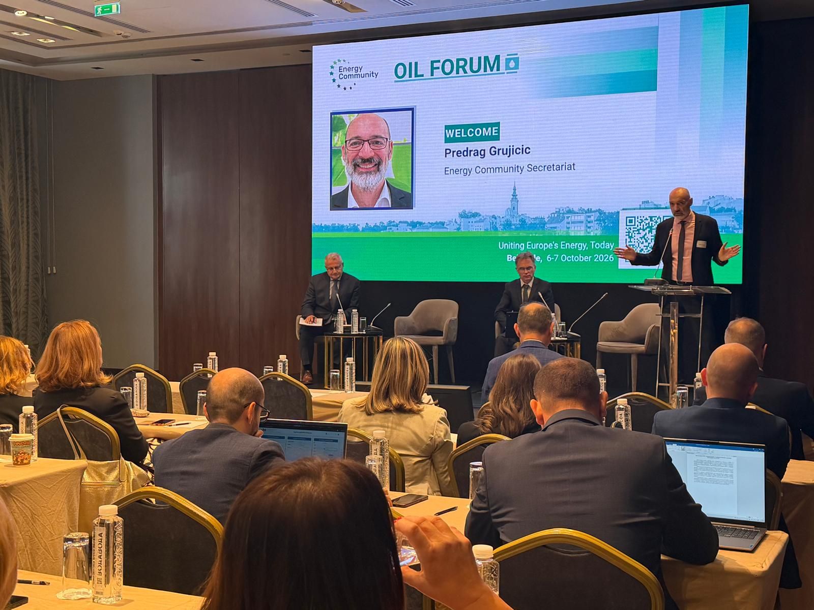 Predrag Grujičić, šef Odeljenja za gas u Sekretarijatu Energetske zajednice